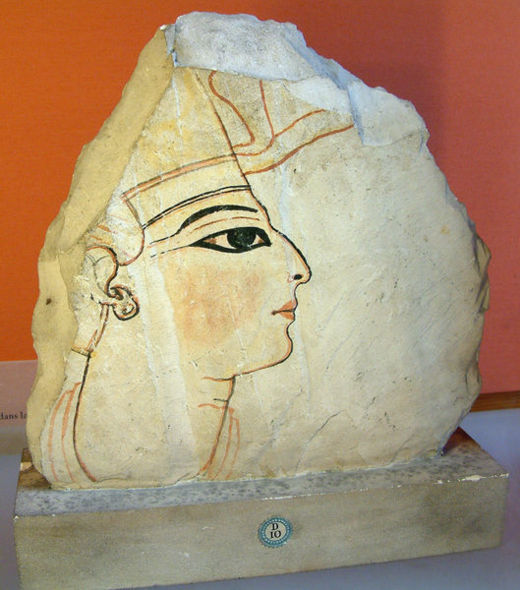 Ostracon del faraón Ramses VI.