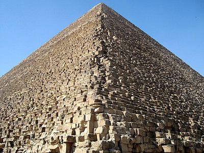 La Gran Pirámide de Keops.
